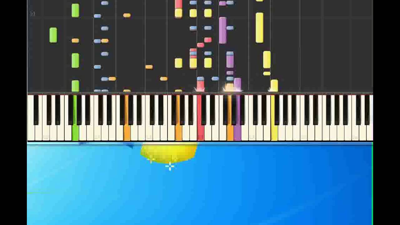 Bandiera rossa   AAVV [Piano tutorial by Synthesia]