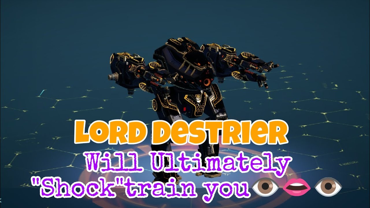 War Robots Lord Ultimate Destrier in Beast mode. Ultimate "Shock" training enemies 💪🏻 War Robots[WR]