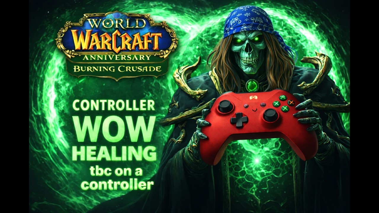CONTROLLER WOW HEALING HEROICS TBC PVP ANNIVERSARY #wow #streamer