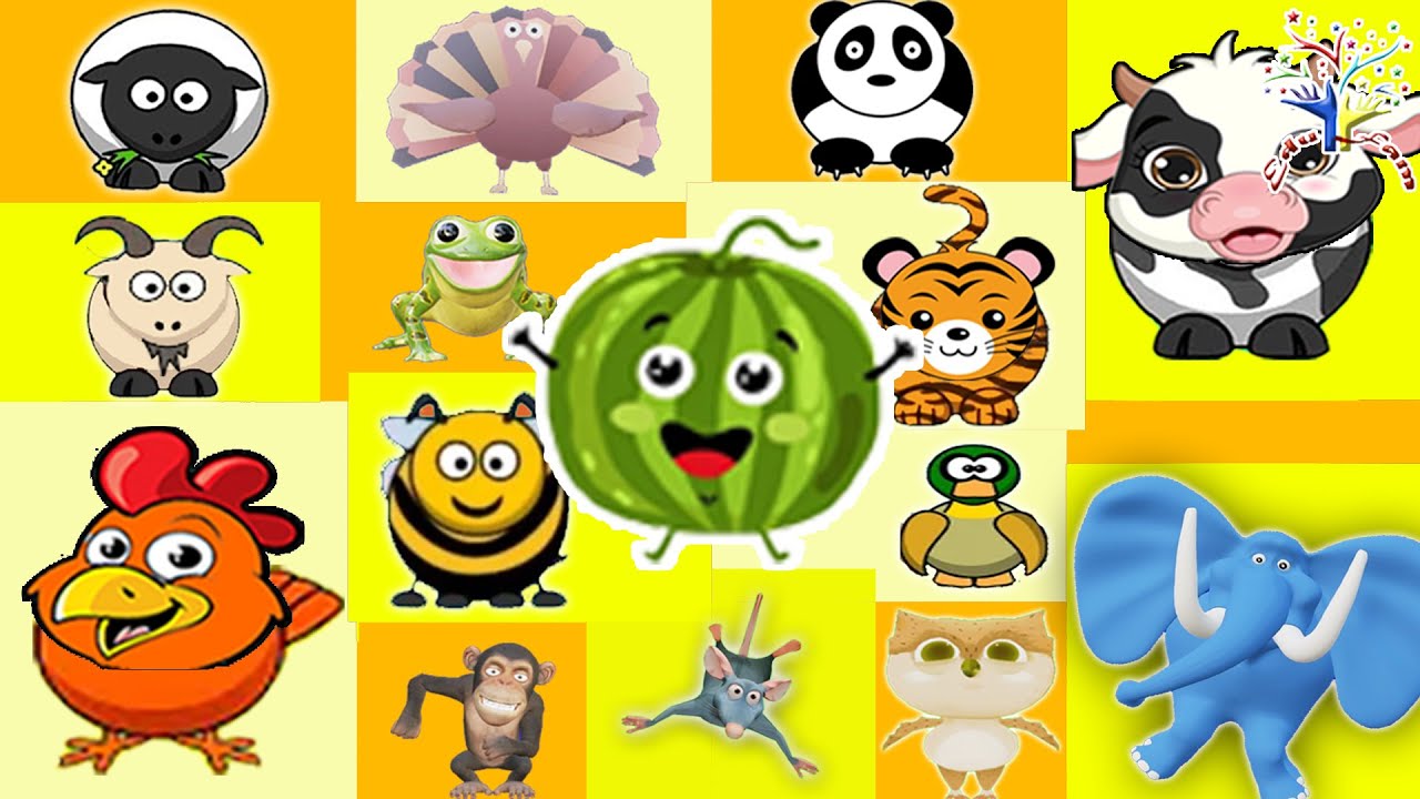 🦁🐘 Animal Sounds Song! | Learn Animal Names and Noises! 🎶✨| Live 1 Hour | EduFam