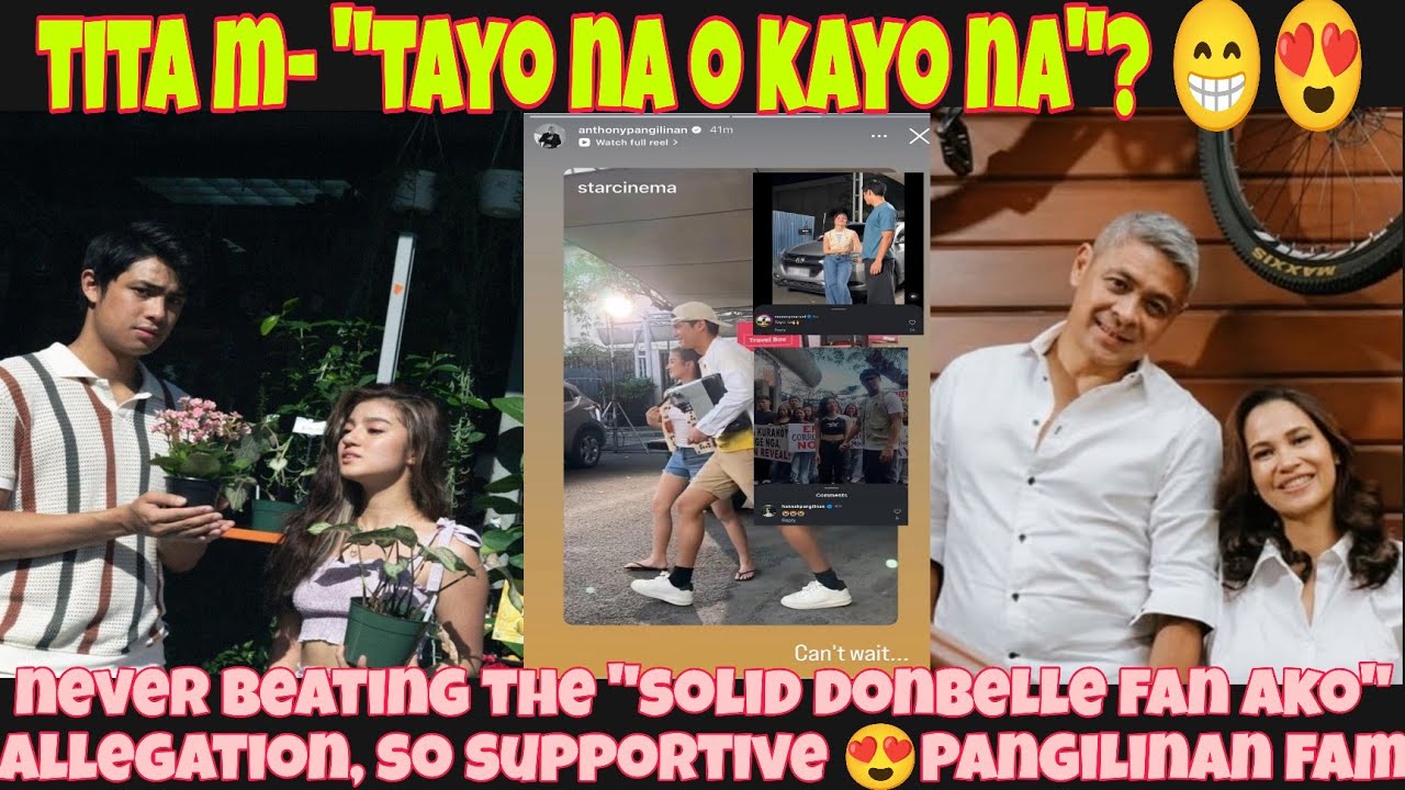 TITO A,TITA M AT HANNAH AGAW PANSIN ANG KOMENTO SA VIDEO NINA DONNY AT BELLE! KILIG MALALA SILA😍😱