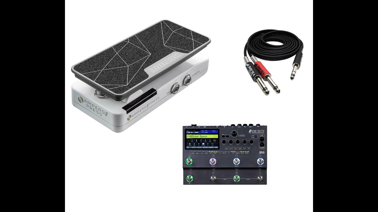 gilneyparson pedal de expresao  na mooer GE300 lite