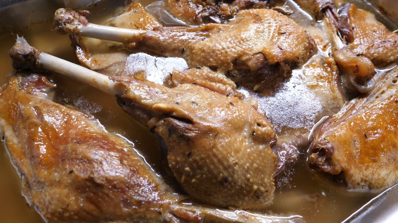 HUSA na pekáči - zkrácený recept