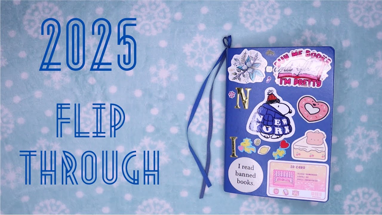 2025 Bullet Journal Flip Through | Noa Jasmine