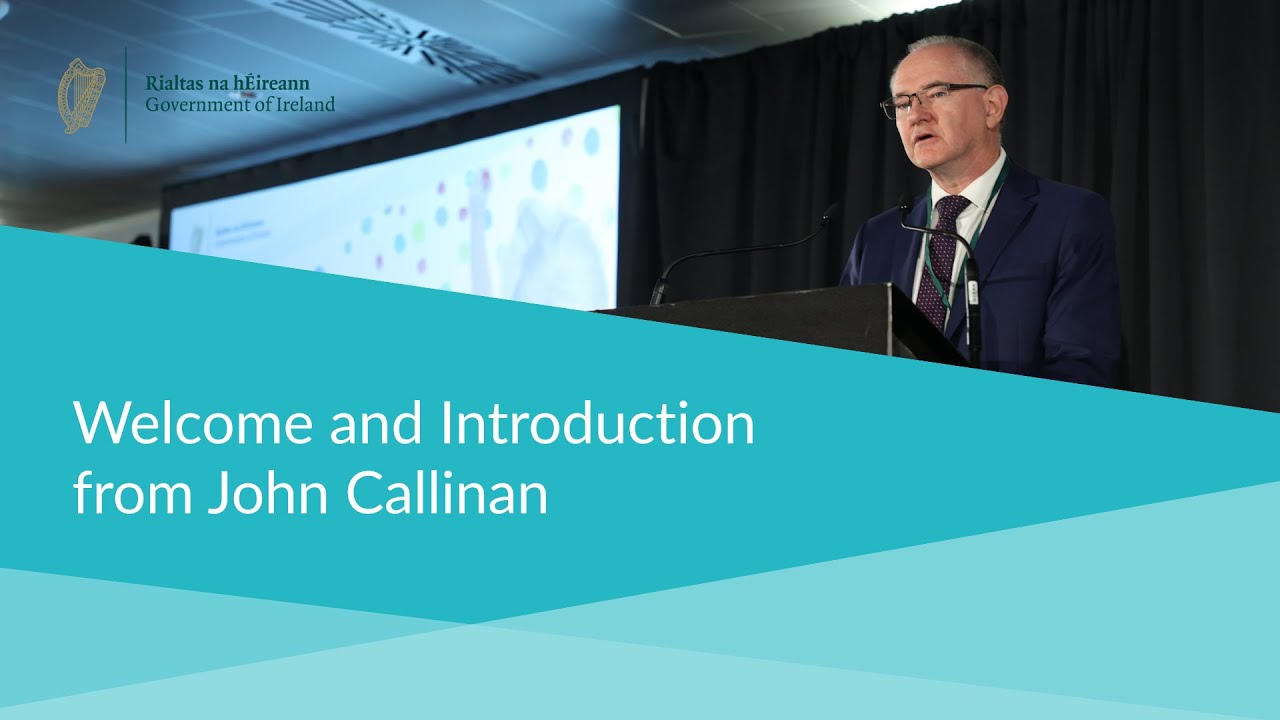 Welcome & Introduction from John Callinan | Child Poverty and Well-being Summit 2025 - Aviva, Dublin