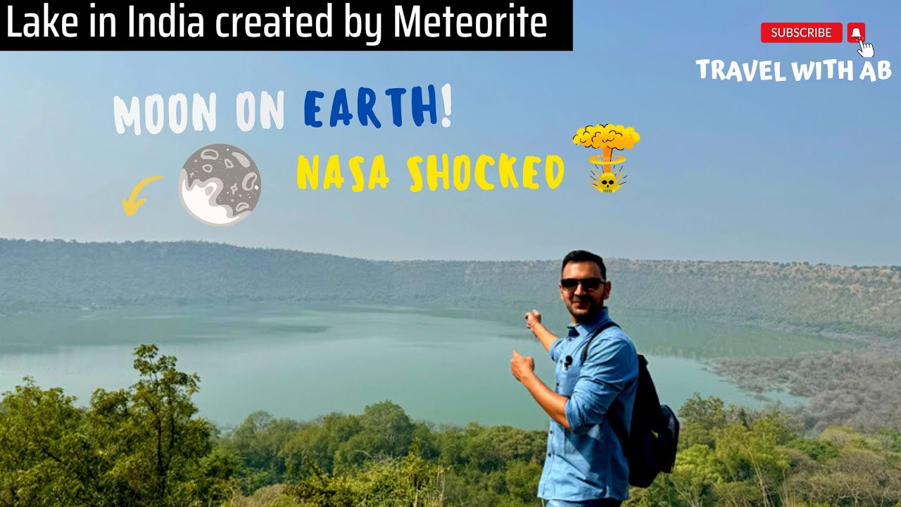 This Meteorite lake in India has secrets inside | Lonar Lake, Maharashtra | Full tour