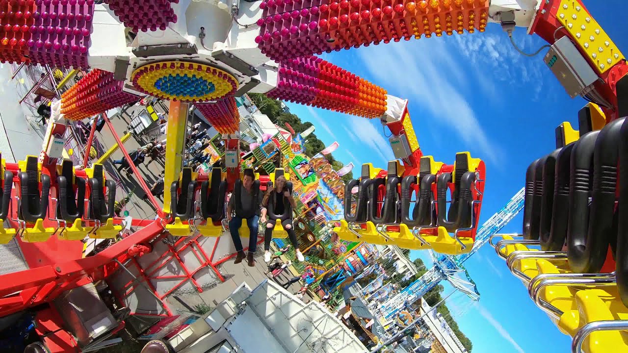 Oktoberfest 2019 Kirmes Fahrgeschäft Free Style Onride Offride