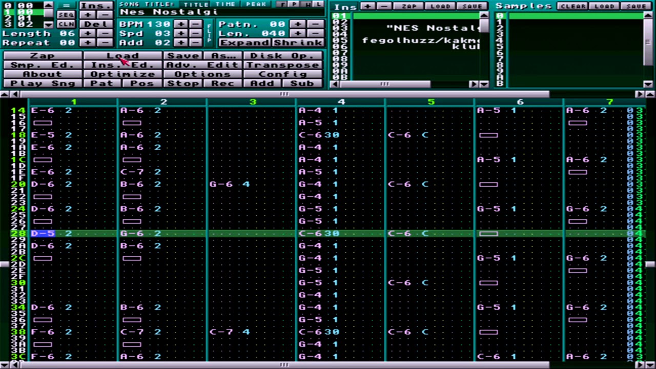 Amiga 600 Vampire 2 MilkyTracker 68k port.
