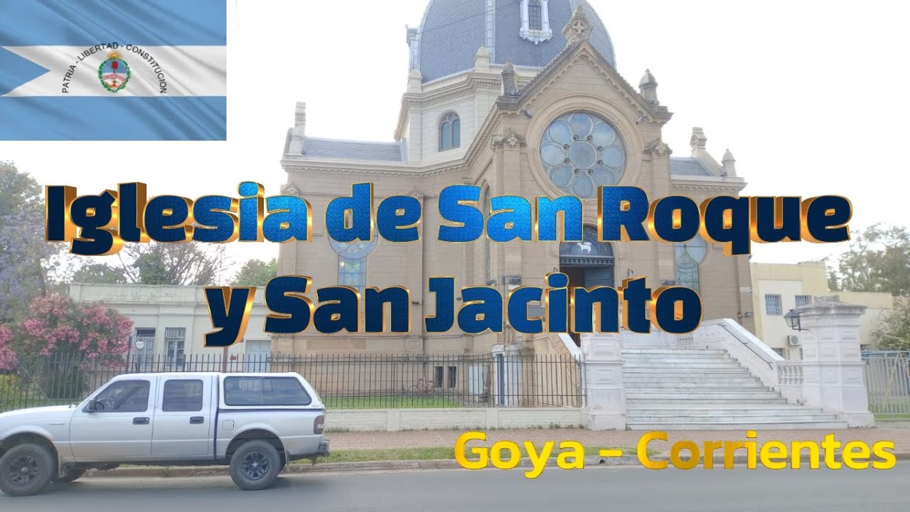 IGLESIA DE SAN ROQUE Y SAN JACINTO,  La Rotonda, Goya, Corrientes #viral #viajes #iglesia #goya