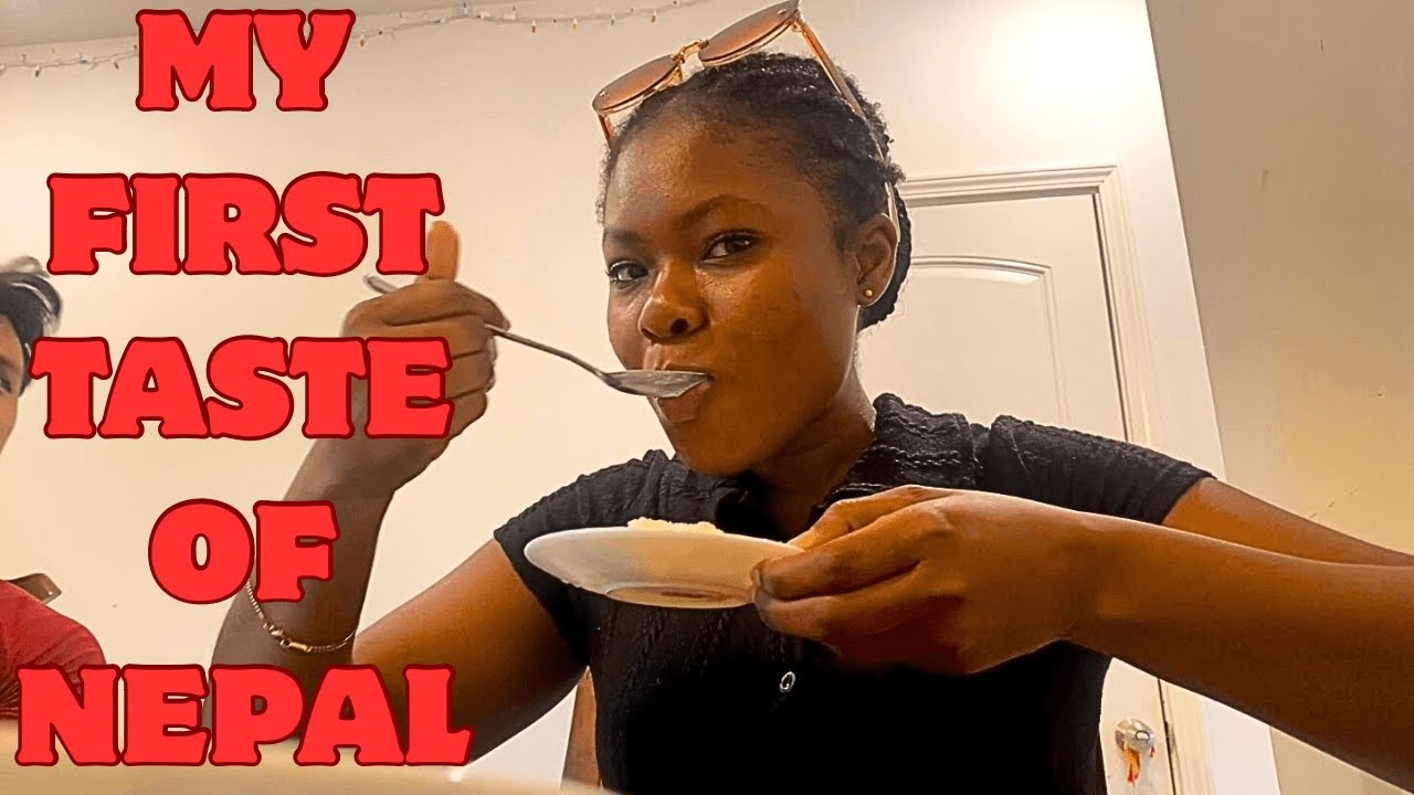 Trying Nepali Food for the First Time +Art Exhibition | A Day with Friends 👀