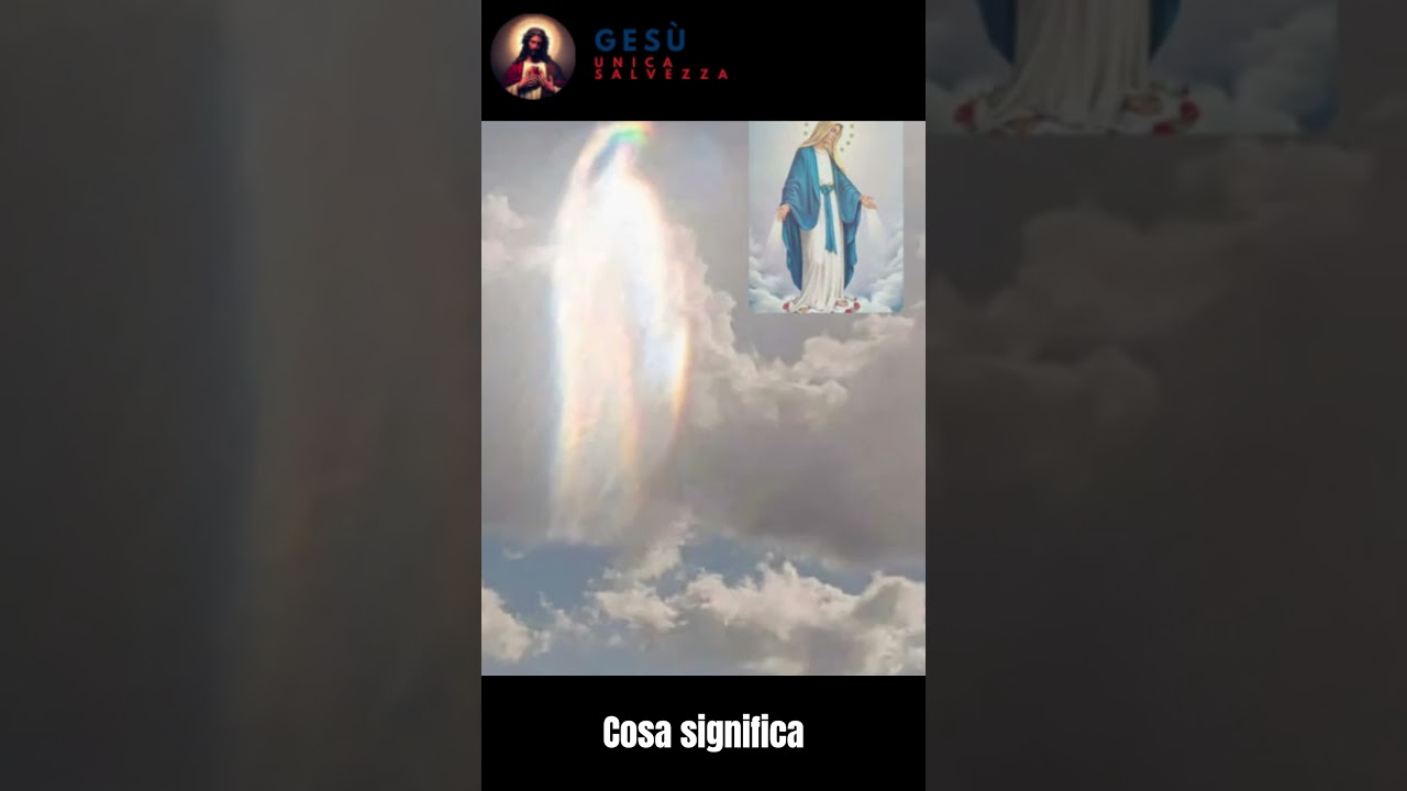 Apparizione della Vergine Maria nei cieli della Grecia #miracolo #verginemaria