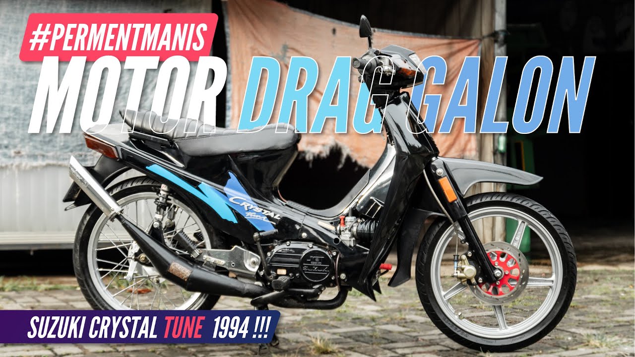 RESTORASI SUZUKI CRYSTAL TUNE ALA ROAD RACE !!! | Anom Suzuki Crystal Tune 1994