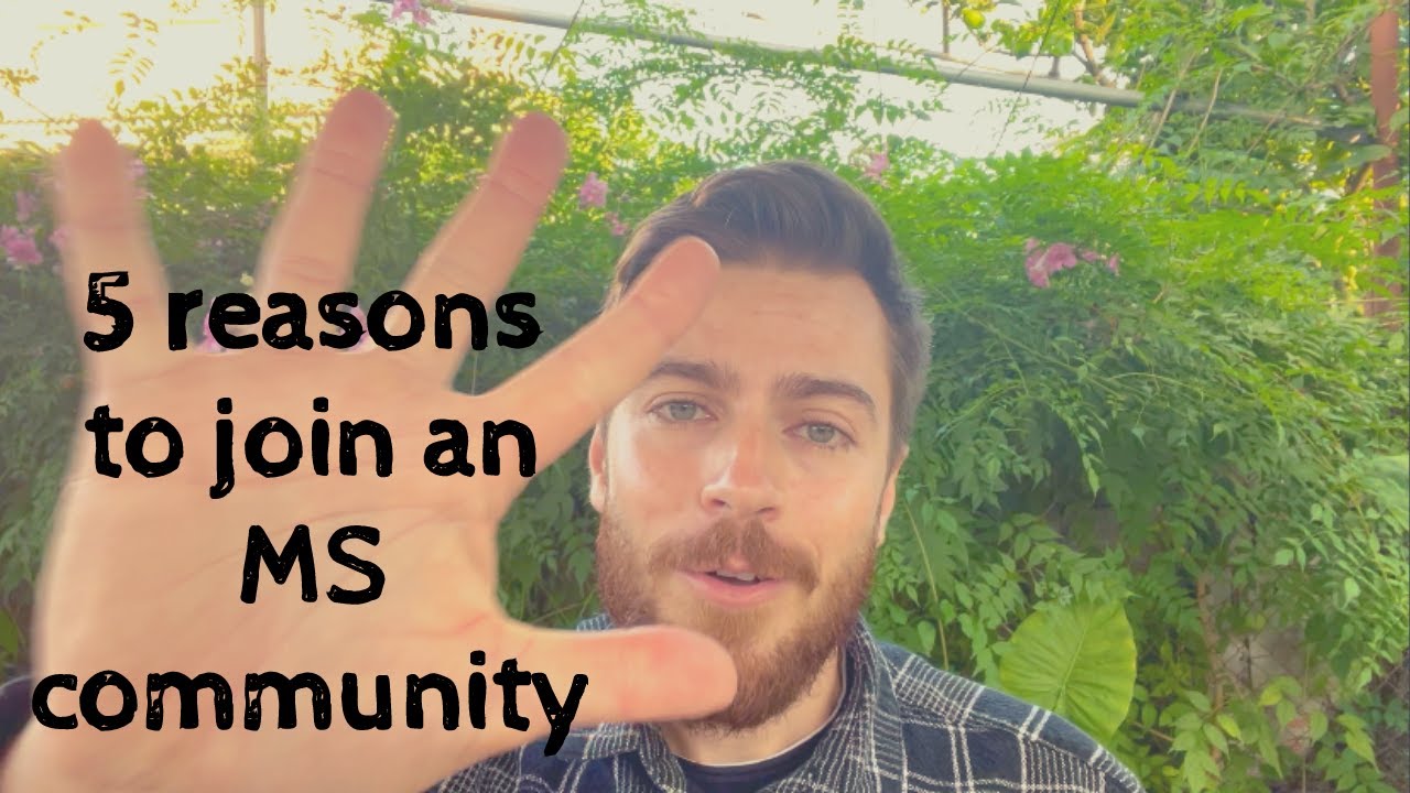 5 reasons why you should join an MS community