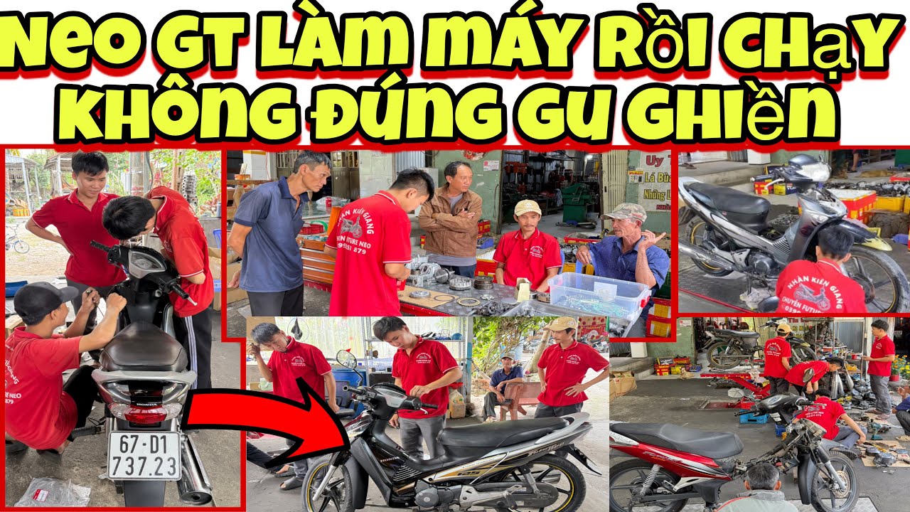Clip 15/2 neo GT làm máy rồi chạy không đúng gu ghiền, 