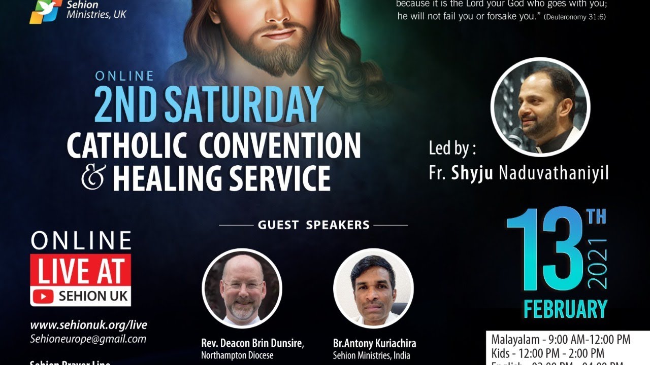 ENGLISH - SECOND SATURDAY CONVENTION, Sehion Ministries UK