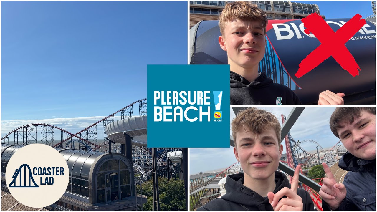 Blackpool Pleasure Beach Vlog! - June 2025