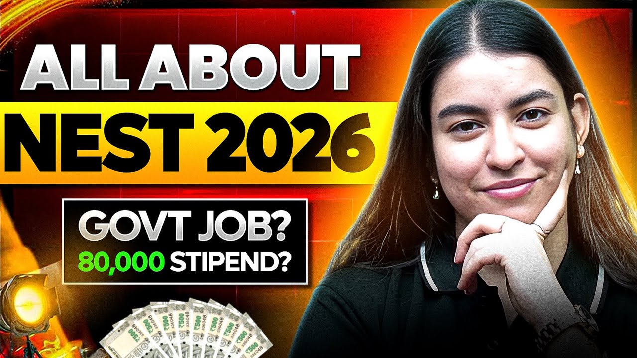 Crack NEST 2026 & Study in Govt Research Colleges for Free 🎓