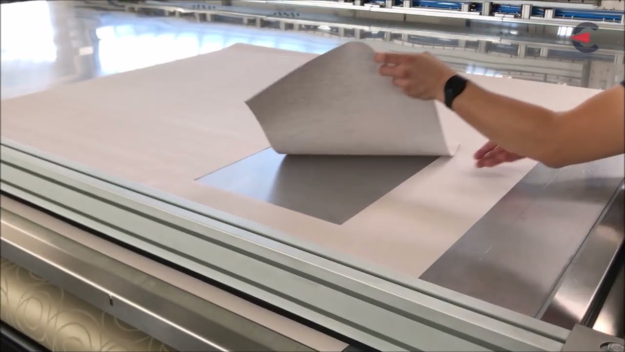 SM-375-TA | Automatic static bed cutting and marking machine