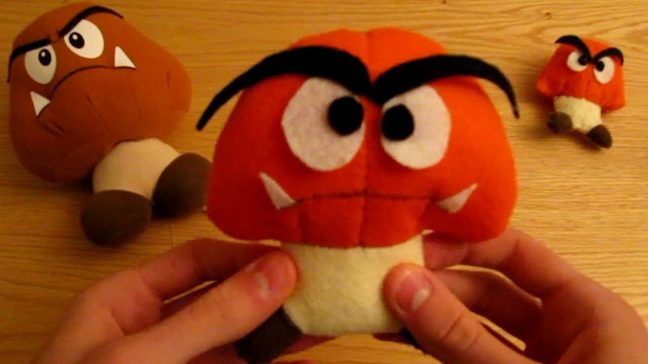 Make your own Goomba Plush