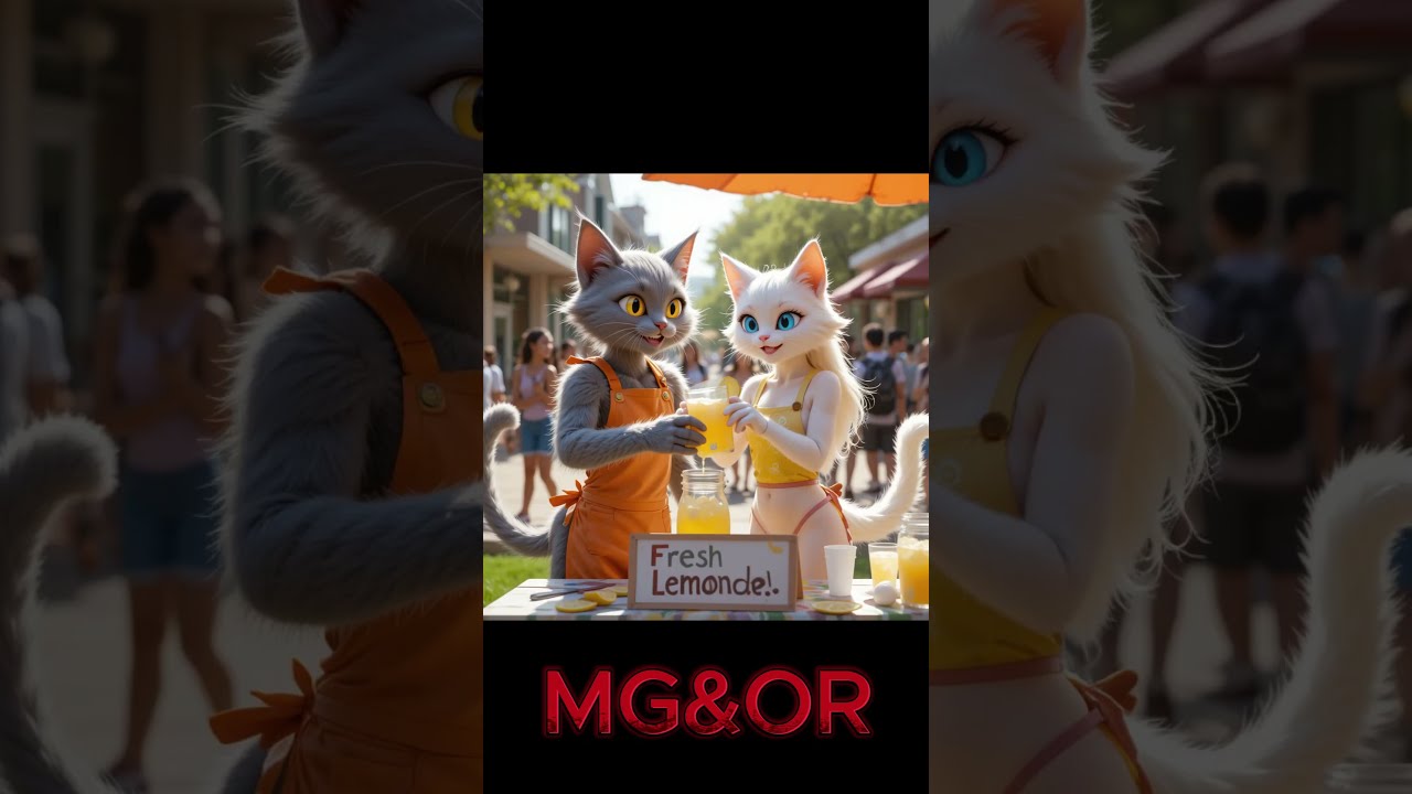 Anthropomorphic Cats Experience LOVE In Various Settings