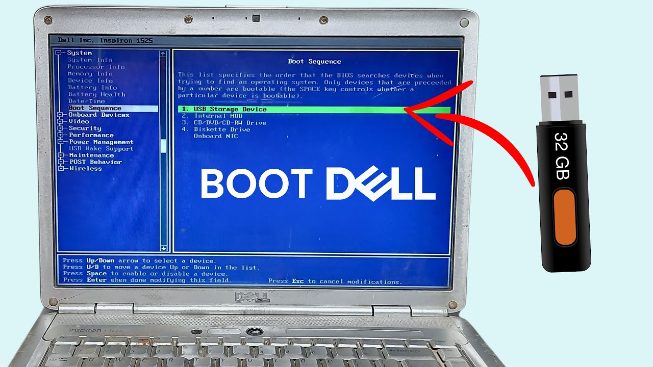 How to Boot and Install Windows 10 on Dell Laptop PC