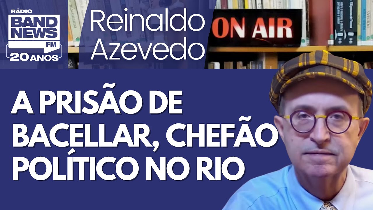 Reinaldo – Em ação contra o Comando Vermelho, PF prende o presidente da Assembleia do Rio