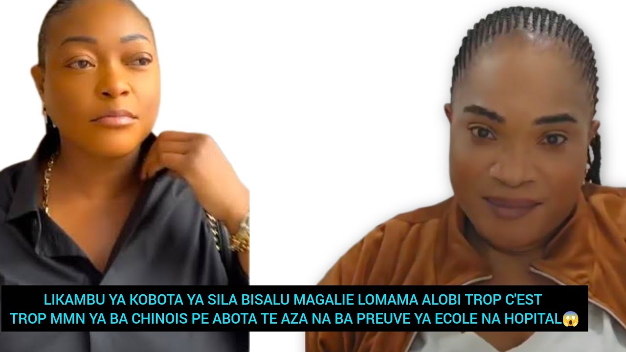 SILA BISALU🦅MAGALIE LOMAMA AYELI MMN BA CHINOIS👉YE PE ABOTA TE AZA NA PREUVE YA ECOLE NA HOPITAL😱