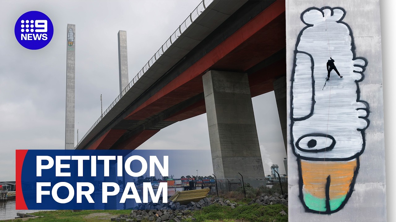 The push to keep Pam the Bird atop the Bolte | 9 News Australia
