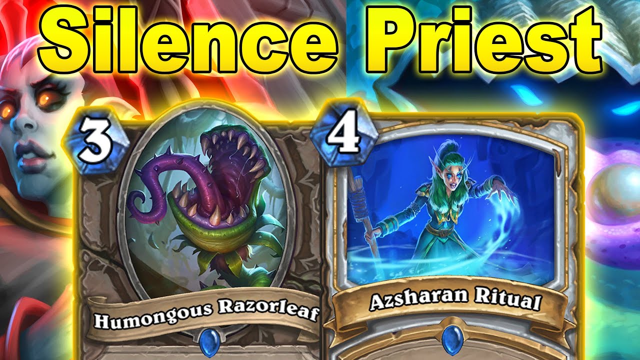My NEW Silence Priest Deck Will Blow Away The Competition! Castle Nathria | Hearthstone