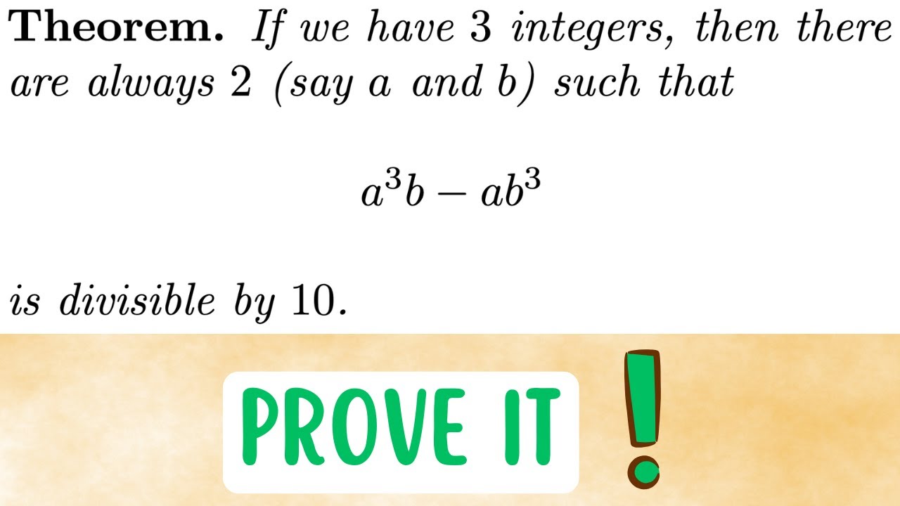 Cool Number Theory Divisibility Puzzle with INGENIOUS Solution!