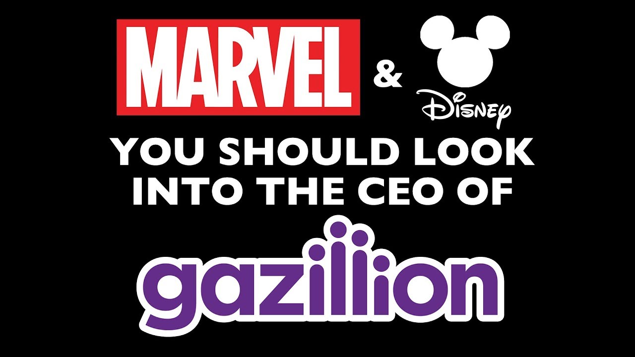 Hey Marvel, Hey Disney - You Should Look Into the CEO of Gazillion