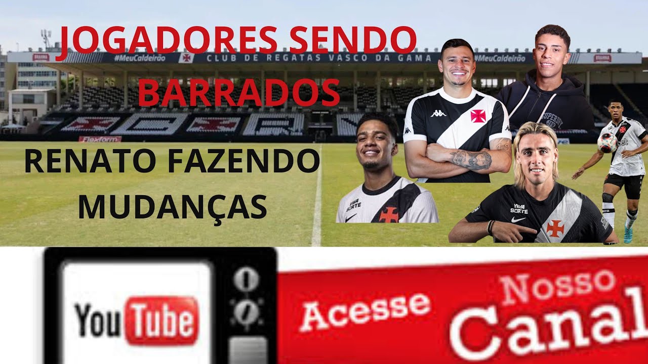 VASCO MUDA ESQUEMA E JOGADORES PARA QUEBRAR TABU E SAIR DA LANTERNA