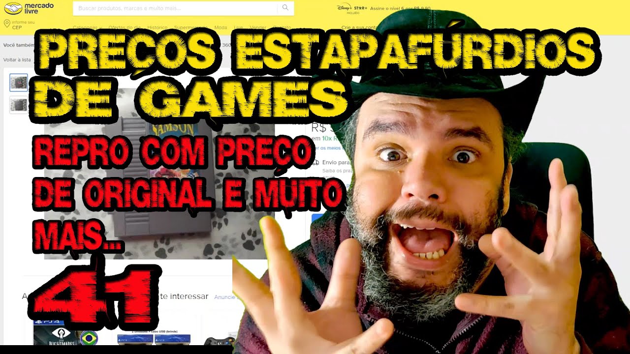 Preços Estapafúrdios de games #41 - Repro com preço absurdo e PS3 a preço de 2 SERIES x - BIZARRO