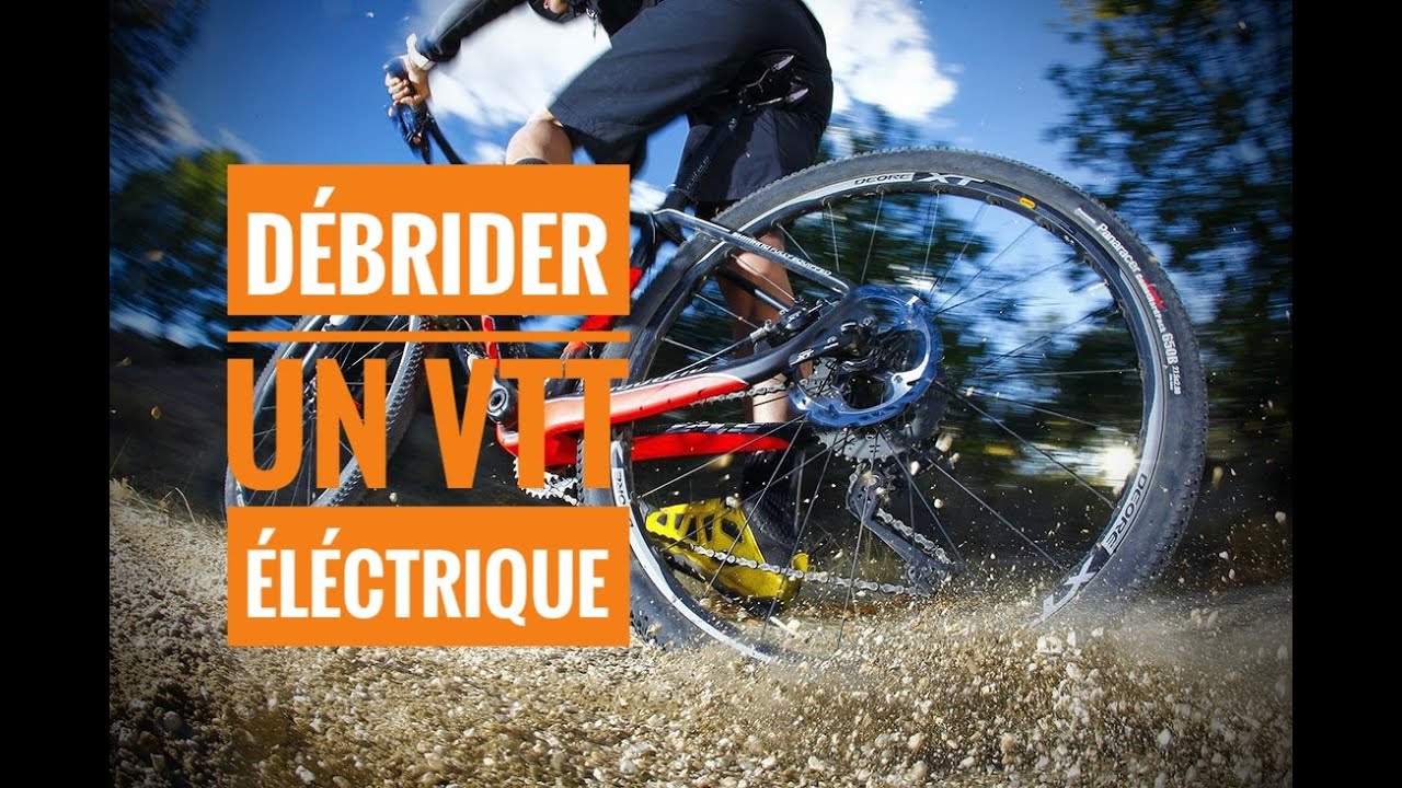 Débrider un VTT électrique speedbox Full puissance
