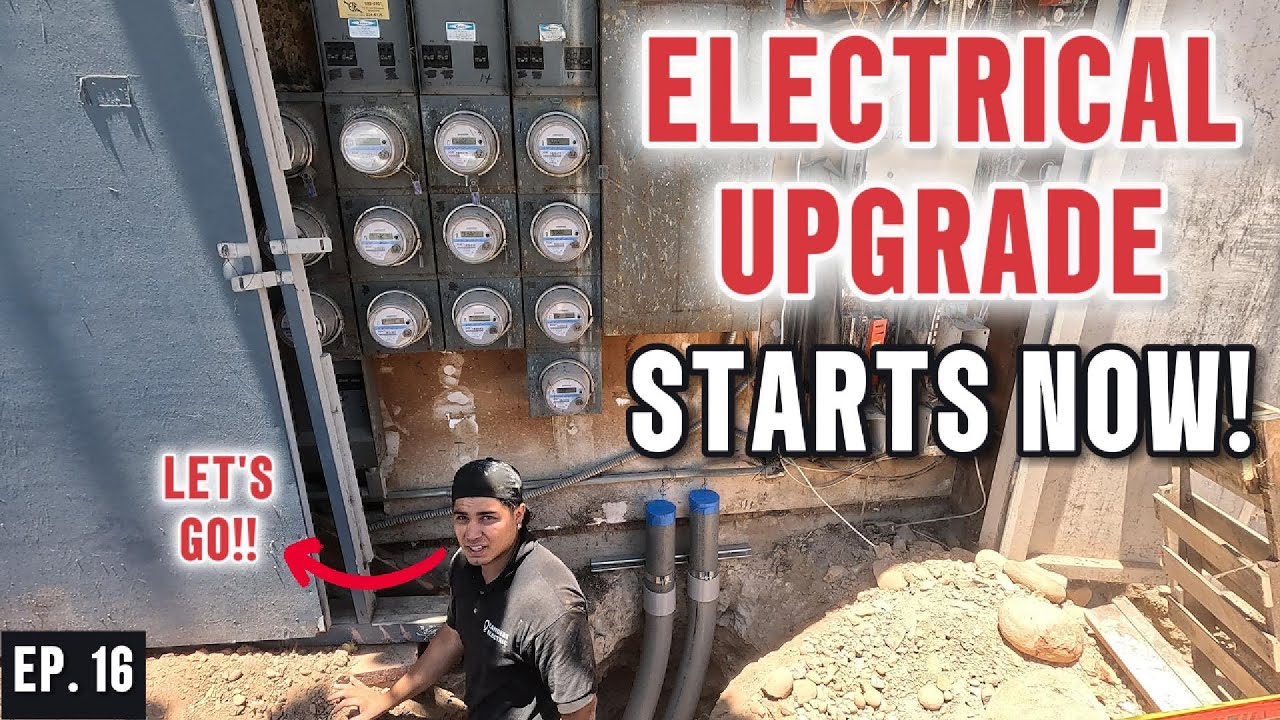 NEW San Diego Electrical Panel Upgrade STARTS NOW! | Electrician POV Ep. 16