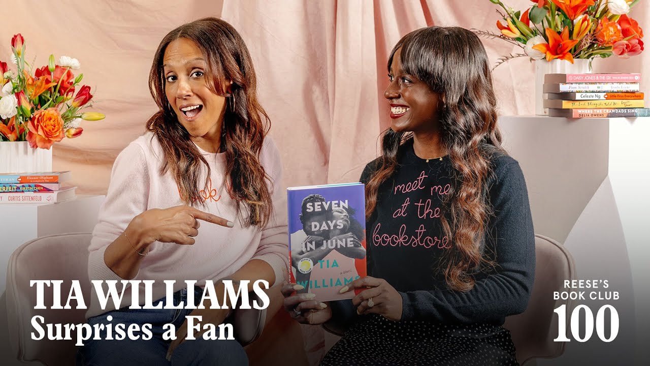 Romance Author Tia Williams Surprises Fan | Plot Twist | Reese's Book Club