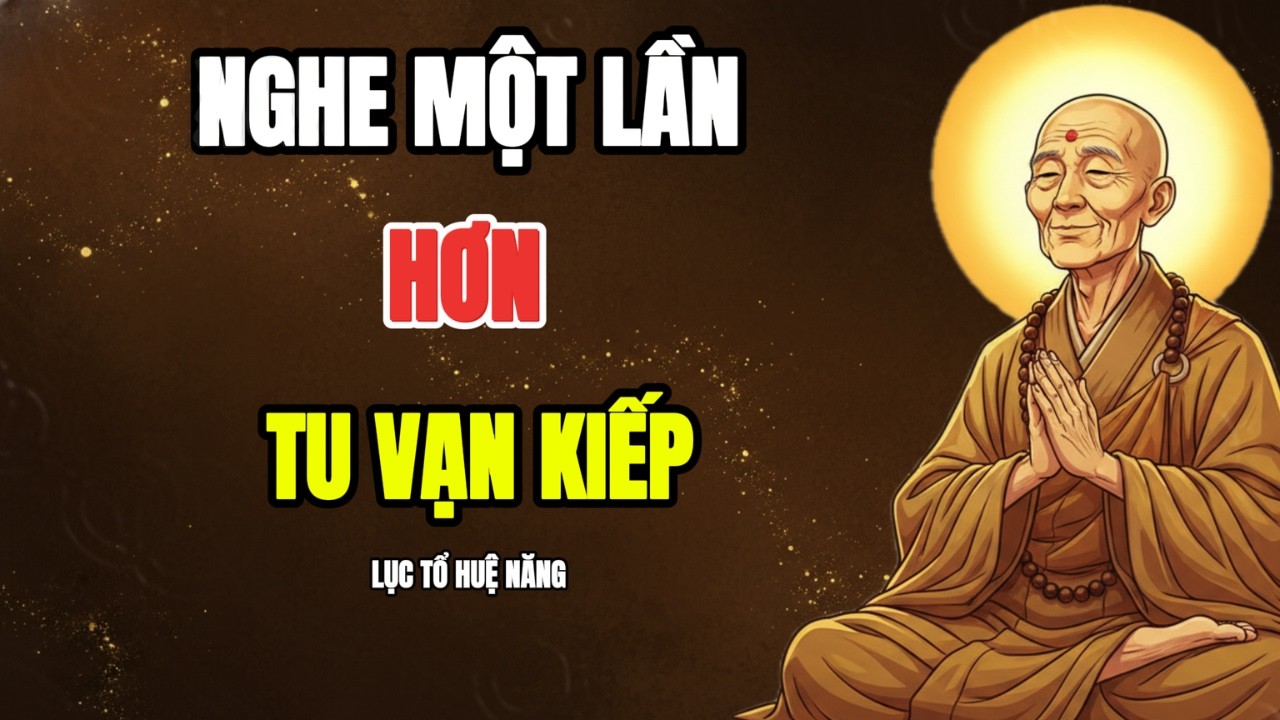 LỤC TỔ HUỆ NĂNG - NGHE GIẢNG MỘT LẦN HƠN TU VẠN KIẾP  | PHẬT TẠI TÂM