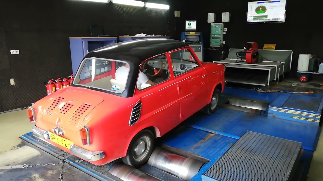 Mikrus MR 300 na hamowni