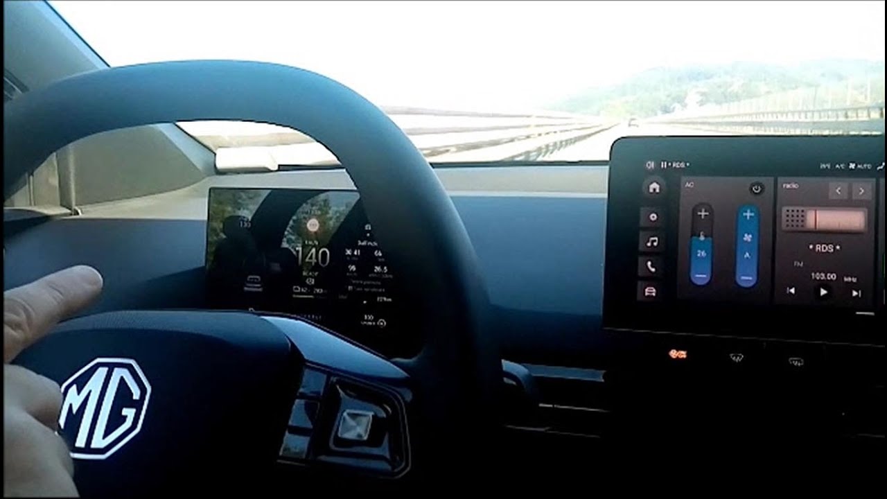 MG4 elettrica: prova in autostrada, tanta salita e piede pesante!