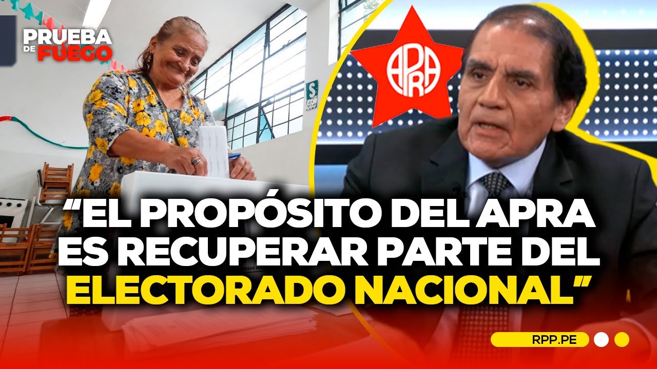 🗳️🤔 &iquest;Podr&aacute; el partido APRISTA reconectar con el electorado? #PDFRPP | ENTREVISTA