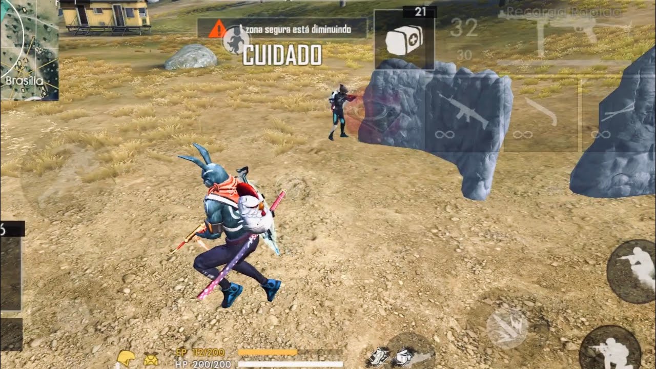 MATEI GERAL NO X1 DOS CRIAS DA LOS GRANDES E GOD E-SPORTS FREE FIRE