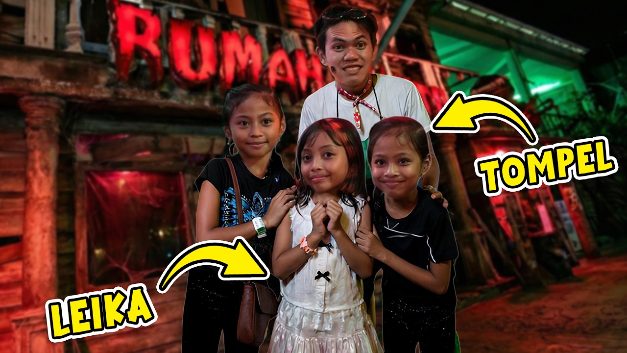 ALUNA DAN AMANDA KETEMU LEIKA!! MASUK KE RUMAH HANTU SEREM BANGET!!