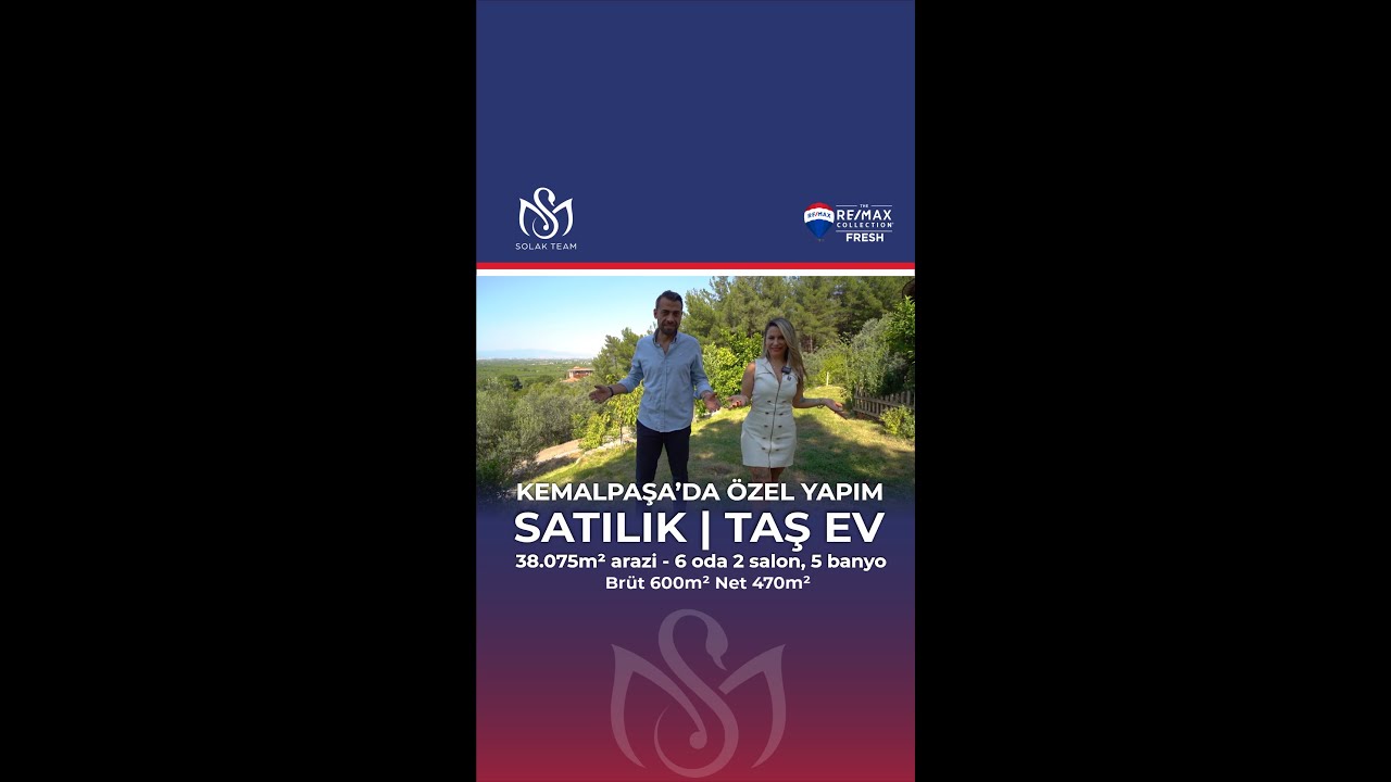 KEMALPAŞA ARMUTLU'DA EFSANEVİ SATILIK ÇİFTLİK EVİ..