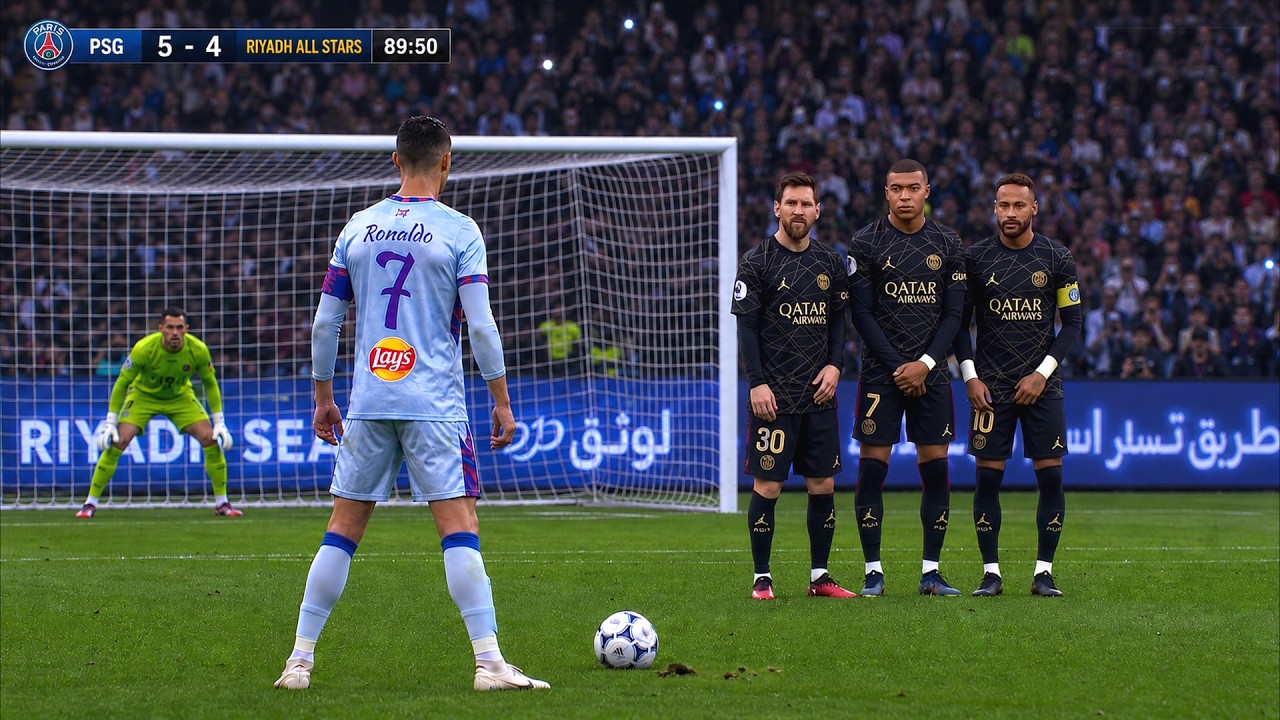 Ronaldo, Messi, Neymar, Mbappe Shocked the World in Their Final Match