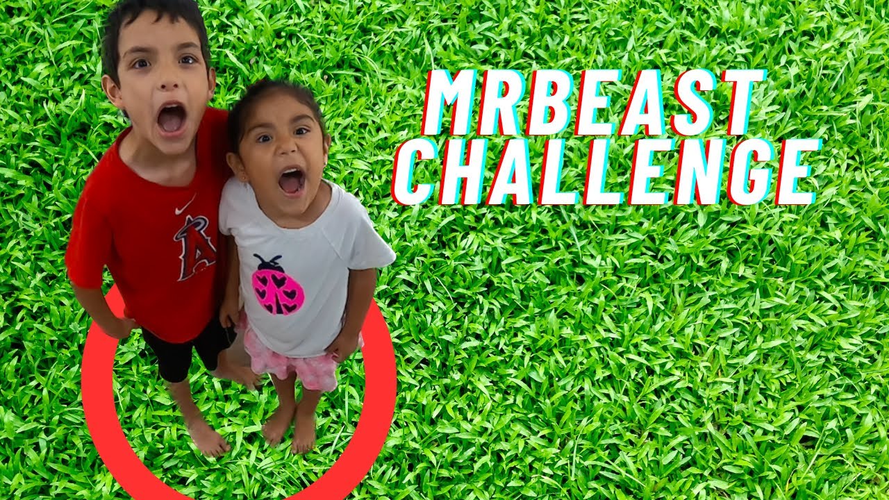 We did a MrBeast style challenge