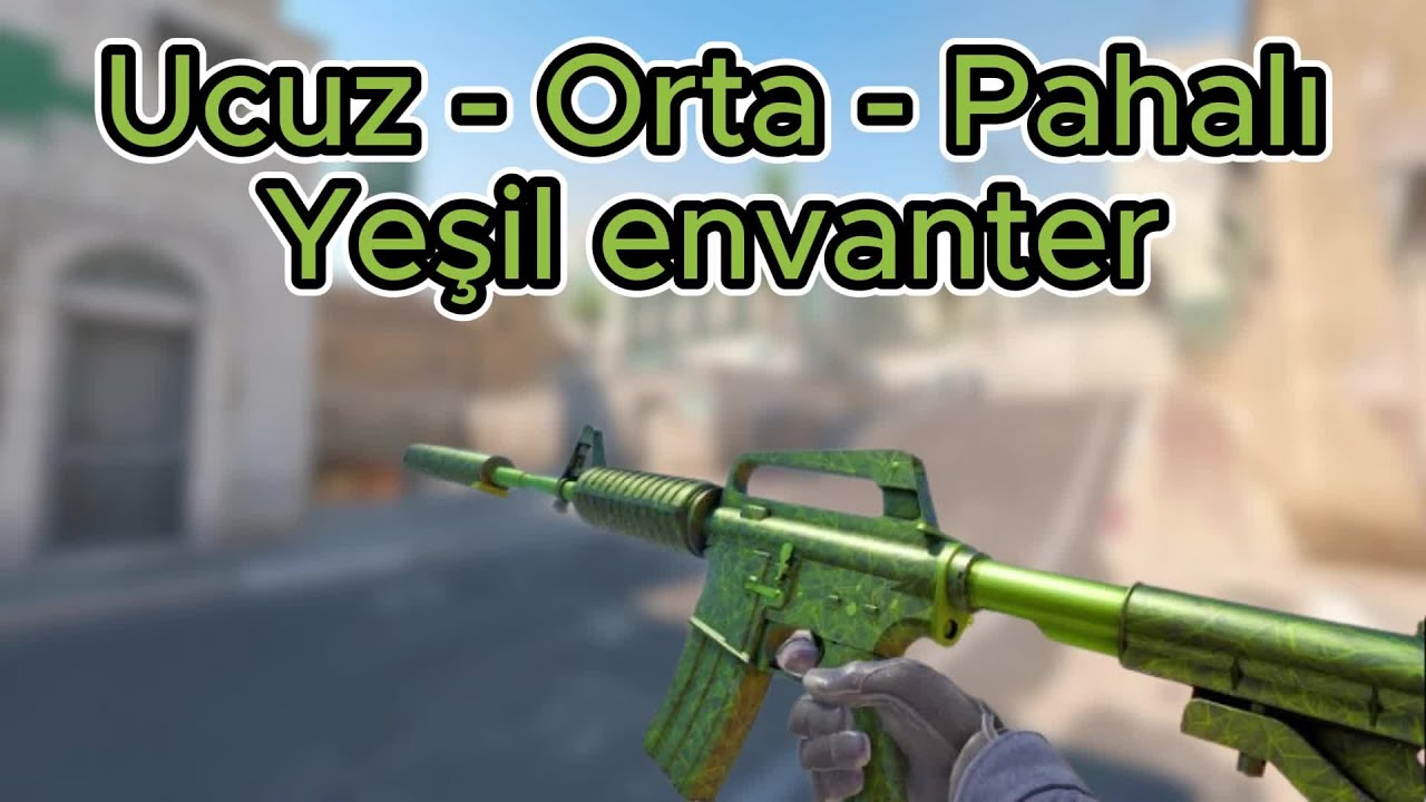 CS2 UCUZ - ORTA - PAHALI YEŞİL ENVANTER DİZME