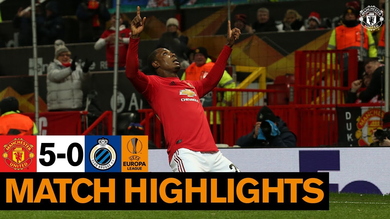Highlights | Manchester United 5-0 Club Brugge | UEFA Europa League