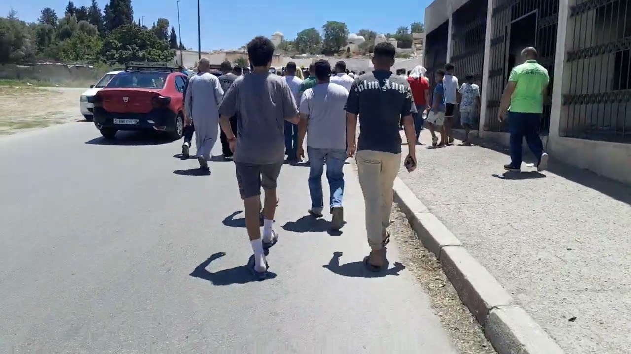 مراسيم جنازة الشريفة للا خدوج العلوي