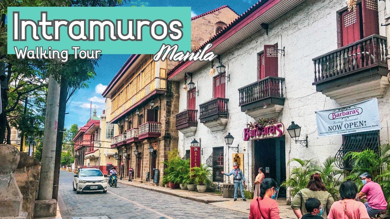 Intramuros, Manila, Philippines (NOW OPEN!) - New Normal - Walking Tour - Post Covid Lockdown