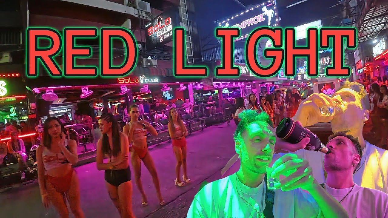 Pattaya RED LIGHT DISTRICT (I was scared 😂)🇹🇭
